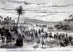 2- Voyages de l'Empereur Napoleon III en Algerie- Biskra